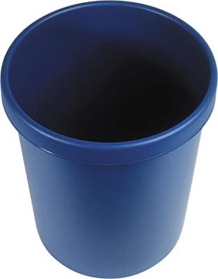 Helit the german H6105834 Prullenbak 18 l (Ø x h) 315 mm x 335 mm Polypropyleen Blauw 1 stuk(s)
