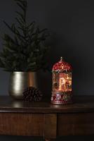 Konstsmide 4293-550 LED-lantaarn Warmwit LED Wijnrood, Goud Watergevuld, Timer - thumbnail