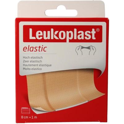 Leukoplast elastische pleister, 8 cm x 1 m