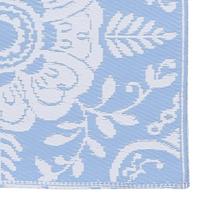 Buitenkleed 80x150 cm PP babyblauw - thumbnail