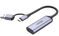 Video grabber Unitek USB-C/A, 4K HDMI 1.4b - thumbnail