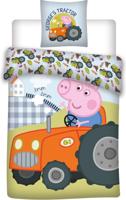 Nickelodeon dekbedovertrek Peppa Pig junior 100 x 140 cm katoen - thumbnail