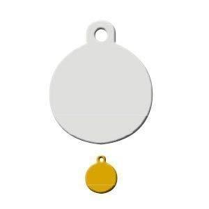 Naamplaatje Imarc Circle Wit