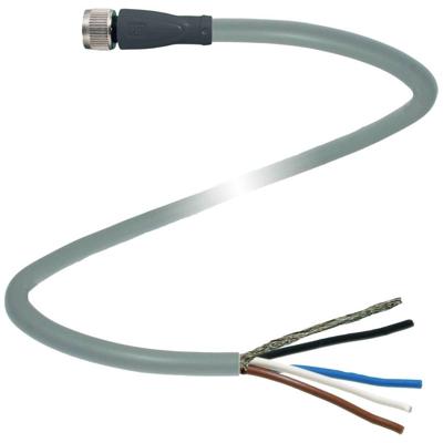 Pepperl+Fuchs 240803-0001 Sensor/actuator connector, geassembleerd Aantal polen (sensoren): 4 10 m 1 stuk(s)