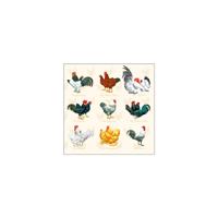 Ambiente Servetten Wyandotte Cream 33cm - thumbnail