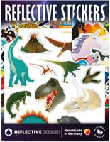 REFLECTIVE BERLIN reflex-stickers "k.i.d." ref.sticker re.berlin kid k.i.d. dinos - thumbnail