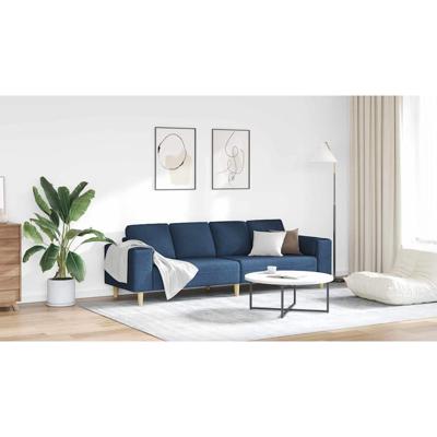 Bankstel Blauw Stof