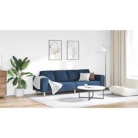 Bankstel Blauw Stof - thumbnail