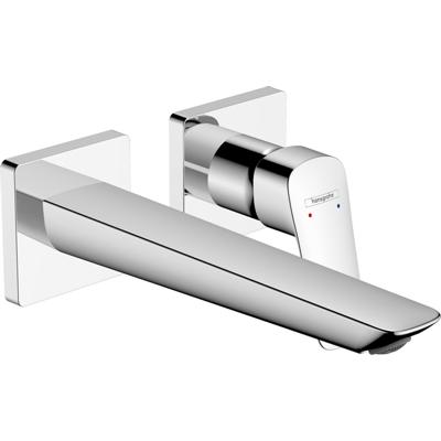 Hansgrohe Logis Fine ééngreeps wastafelmengkraan inbouw voor wandmontage voorsprong 20,5 cm, chroom Hansgrohe Logis Fine ééngreeps wastafelmengkraan inbouw voor wandmontage voorsprong 20,5 cm, chroom