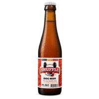 Snuffle hondenbier rundsmaak in glazen fles - thumbnail