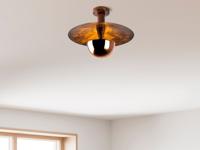 Plafondlamp PICCINI 1 lamp koper - thumbnail