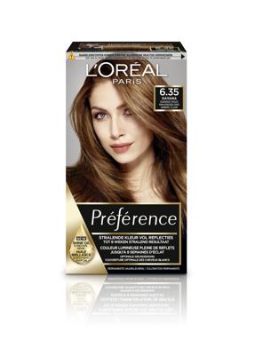 L&apos;Oréal Paris Preference 6.35 Licht Amber Donkerblond