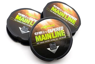 Korda Subline Tapered Mainline Brown 300m 0.30 mm 0.50 mm