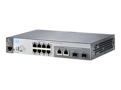 HP J9777A Vaste Port L2 Managed Ethernet Switch (8x RJ-45, 1000Base-T Gigabit Ethernet)