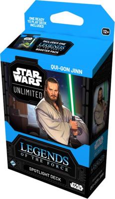 Star Wars: Unlimited TCG Legends of the Force Qui-Gon Jinn Spotlight Deck