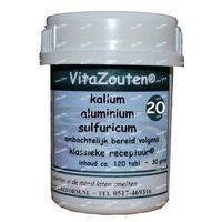 Vitazouten Kalium aluminium sulfuricum VitaZout nr. 20 120 Tabletten - thumbnail