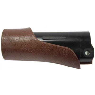 Gazelle Handvat rechts 105mm - bruin