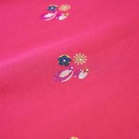 Kindertrui glitterprint 128 felroze - thumbnail