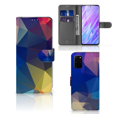 Samsung Galaxy S20 Plus | Book Case | Polygon Dark Samsung Galaxy S20 Plus | Book Case | Polygon Dark
