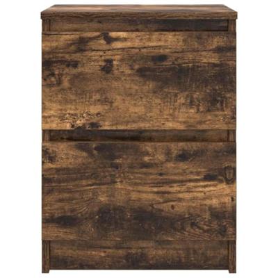 Tv-meubel 40x35x54 cm spaanplaat gerookt eikenkleurig