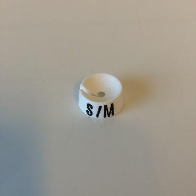 MB wit/zwart S/M voor op kledinghanger