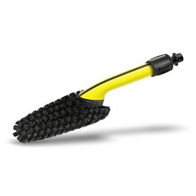 Kärcher Home & Garden Kärcher 2.643-234.0 scrub brush Black Yellow 2.643-234.0 Velgenborstel Geschikt voor merk: Kärcher 1 stuk(s)