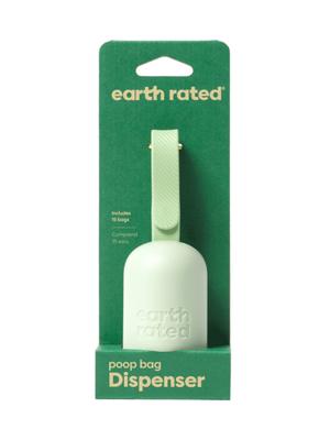EARTH RATED POEPZAKHOUDER GEURLOOS MET 15 POEPZAKJES GERECYCLED - thumbnail