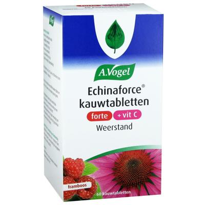 A Vogel Echinaforce kauwtablet sterk + vitamine C 60 Kauwtabletten