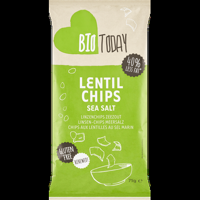BioToday Linzenchips Zeezout 75 g bij Jumbo - thumbnail