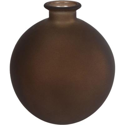 Vaas Artemis S mat bruin glas 16x16x18cm
