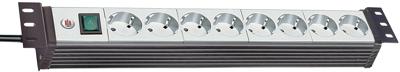 Brennenstuhl Premium-Line rack-stroomverdeler 8-voudig Brennenstuhl Premium-Line rack-stroomverdeler 8-voudig