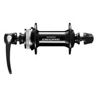 Shimano voornaaf deore hb-m6000 36 gaats 100 mm inbouwbreedte met snelspanner zwart - thumbnail
