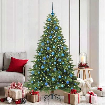 Kunstkerstboom met 300 LED met standaard Groen 180 cm PE en PVC