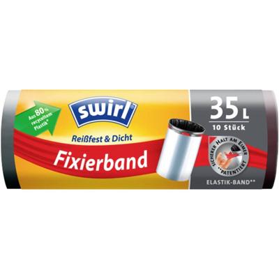 Swirl Afvalzakken met fixeerband 35L