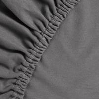 Hoeslaken Jersey Anthracite 90x200/210 - thumbnail