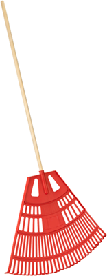 CON:P bladerbezem 76cm kunststof gesteeld - b41475