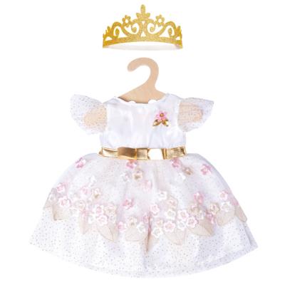 Heless Poppenjurk prinses met kroon, 35-45 cm