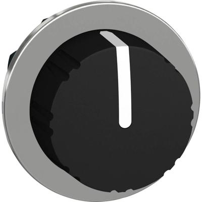 Schneider Electric ZB4FD79 ZB4FD79 Plat, Terugstelbaar (Ø) 30.5 mm Chroom, Zwart 1 stuk(s)