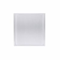 Inbouwnis 30x30x7 cm RVS Mat Wit Aqua Splash - thumbnail