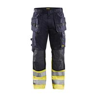 Blåkläder Multinorm werkbroek Inherent 14891512 | Marine/High Vis Geel | Maat 56 - 7330509627372 - thumbnail