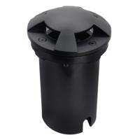 Deckgrondspot Rond Zwart Ø10,8cm - thumbnail