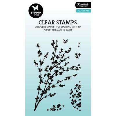 Studio Light • essentials clear stamp flower tree