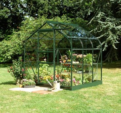 Royal Well Kate III aluminium tuinkas 192x314 cm zwart