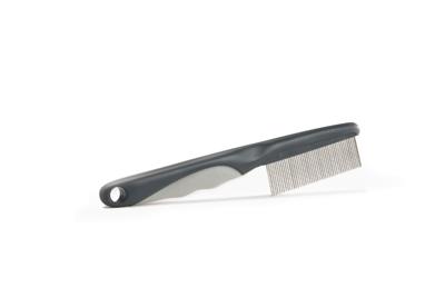 Beeztees verzorgingskam - kattenverzorging - fijn - grijs - 21,5 cm