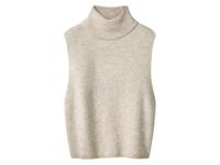 esmara Gebreid dames vest (Wit, L (44/46)) - thumbnail