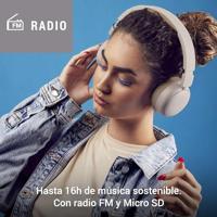 Energy Sistem Radio Color Bluetooth-hoofdtelefoon met FM-radio, van 100% gerecycled kunststof, MP3-speler en Micro SD-speler, Bluetooth-technologie - thumbnail