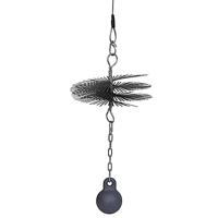 VidaXL Schoorsteenveegborstel rond ø 25 cm - thumbnail