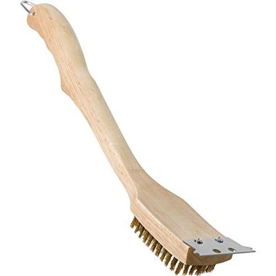 Houten grillborstel met koperen borstels barbecue Napoleon Grills - Napoleon grills