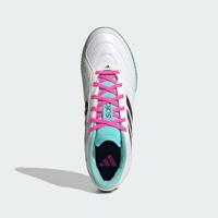 adidas Top Sala Competition II Zaalvoetbalschoenen (IN) Wit Zwart Turquoise Roze - thumbnail