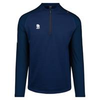 Robey Performance Trainingstrui 1/4-Zip Kids Donkerblauw Zwart - thumbnail